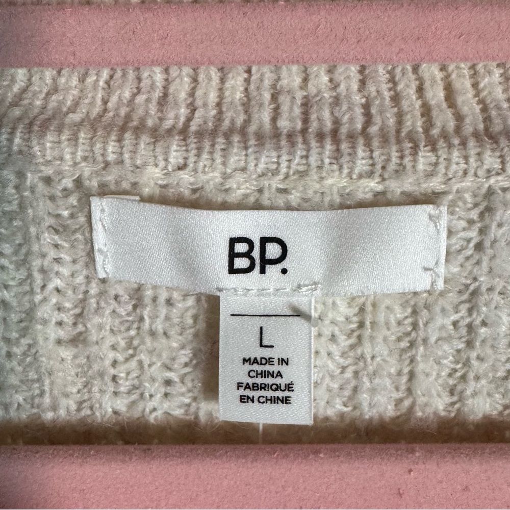 BP Nordstrom Collared Ribbed Pullover Sweater Size L - Picture 7 of 7